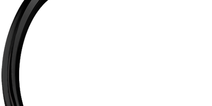 Black Steel Ball Nose Studs