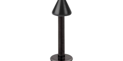 Black Steel Cone Labret