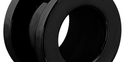 Black Steel Flesh Tunnels