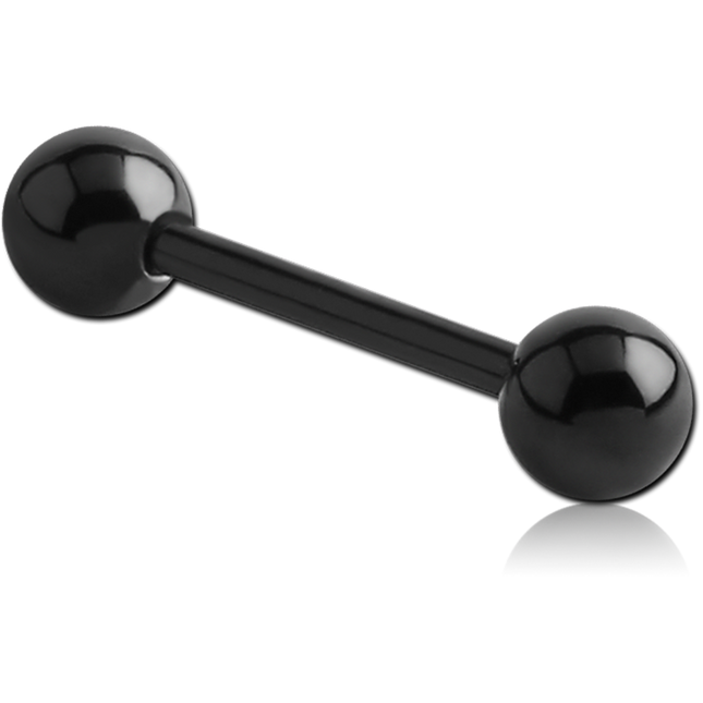 Black Steel Micro Barbell