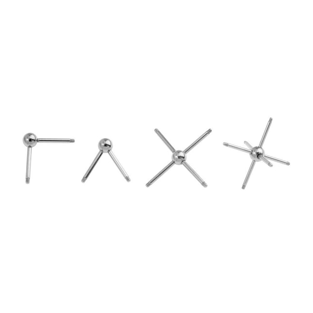 Surgical Steel Multi Tapped Balls
