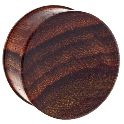 Sono Concave Wood Plug