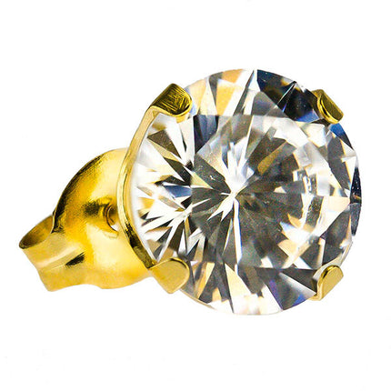 White Stainless CZ