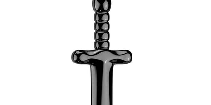 Implant Grade Titanium Dagger Dangle