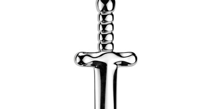 Implant Grade Titanium Dagger Dangle