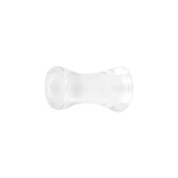 Clear Acrylic Double Flared Eyelet