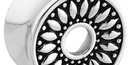 Steel Double Flared Sunflower Tunnel Plug