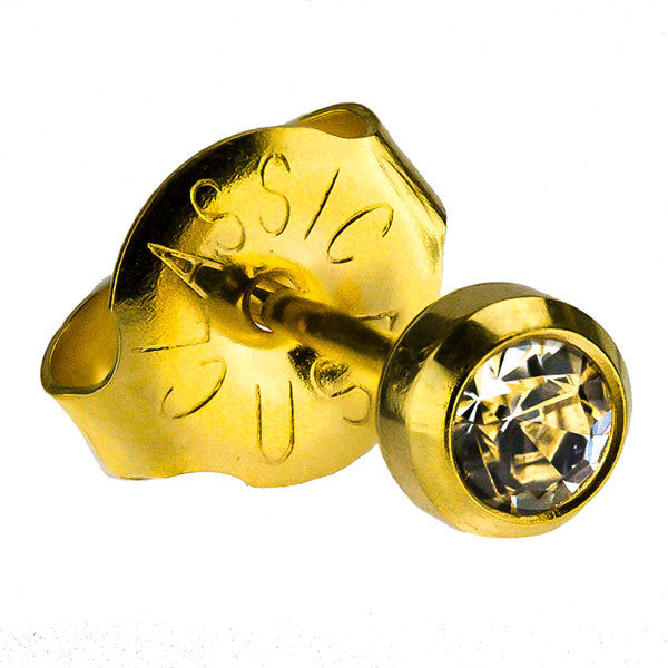 24ct Gold Plate Bezelset Regular