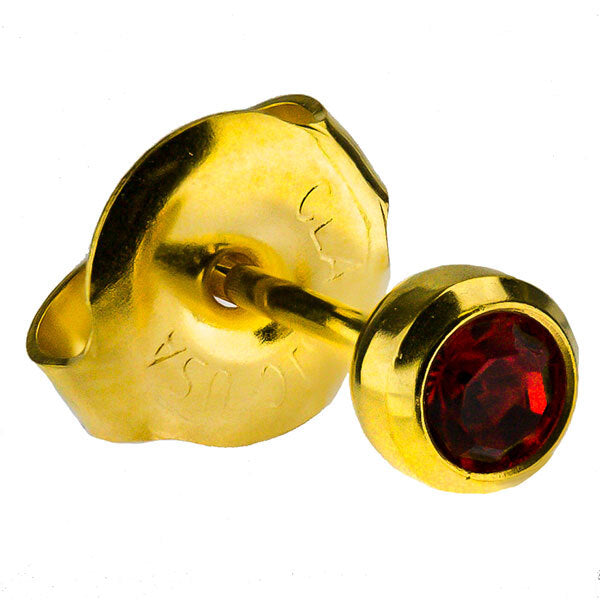 24ct Gold Plate Bezelset Regular