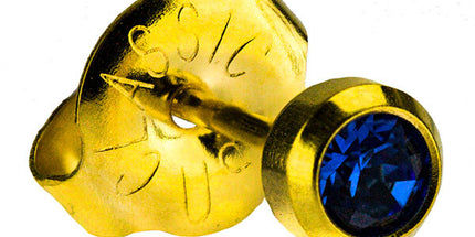 24ct Gold Plate Bezelset Regular
