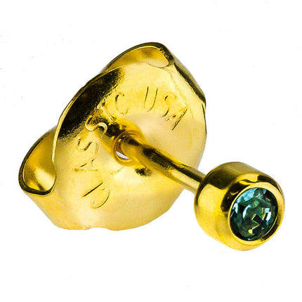 24ct Gold Plate Bezelset Mini