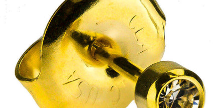 24ct Gold Plate Bezelset Mini
