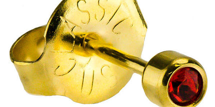 24ct Gold Plate Bezelset Mini