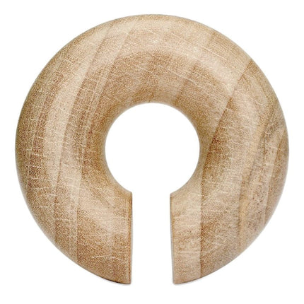 Crocodile Wood Round Hanger