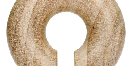 Crocodile Wood Round Hanger