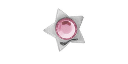 Titanium Highline Jewelled Star for Internally Threaded Jewellery
