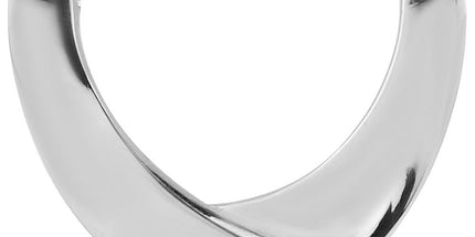 Steel Twisted Shield Nipple Clicker