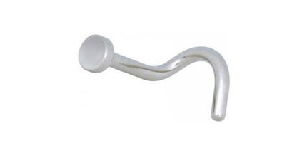 Titanium Highline Disc Nostril Stud