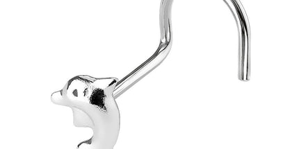 Dolphin Design, Pigtail Nose Stud