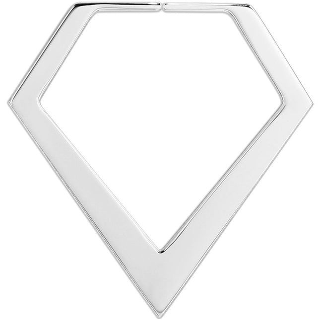Steel Annealed Diamond Plug Hoop