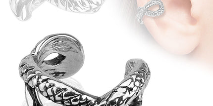 Non Piercing Ear Cuff Snake Design