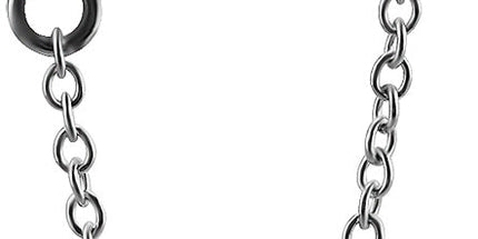 Surgical Steel Hanging Chains for Hinged Segment Rings