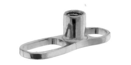 2 Hole Plate Dermal Anchor Base