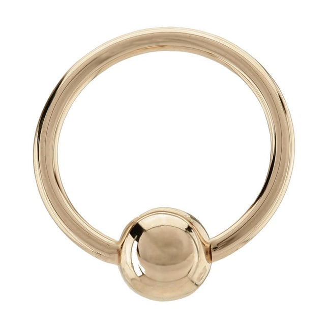 9ct Gold Fixed Ball Rings