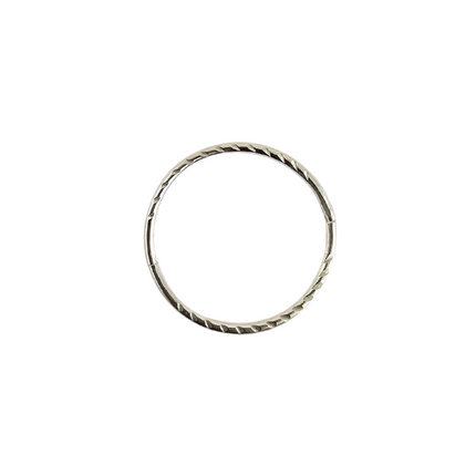 Sterling Silver Twisted Sleepers