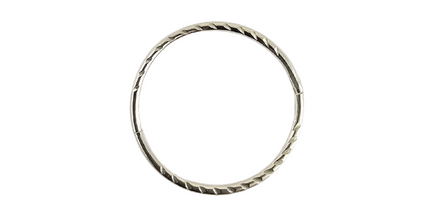 Sterling Silver Twisted Sleepers