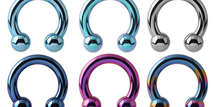 Titanium Circular Barbells