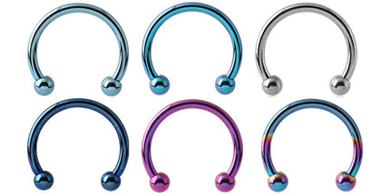 Titanium Micro Circular Barbells