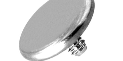 Titanium Discs for Internally Threaded Jewellery