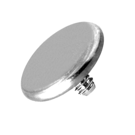 Titanium Discs for Internally Threaded Jewellery