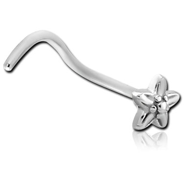 Surgical Steel Flower Nose Stud