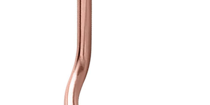 Rose Gold PVD Heart Nose Stud