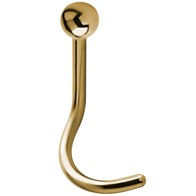 Titanium Zirconline Ball Nose Stud