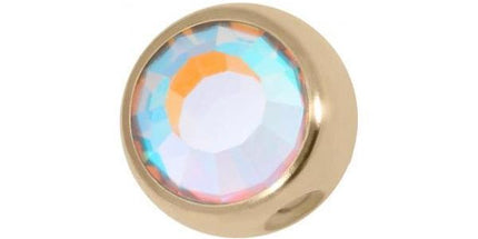 Titanium Zirconline Jewelled Clip in Ball