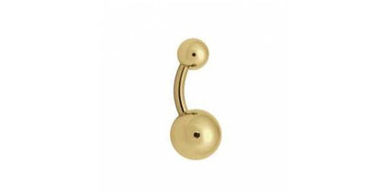 Titanium Zirconline Navel Bananabell