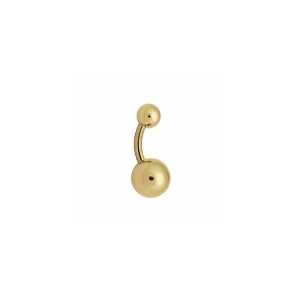 Titanium Zirconline Navel Bananabell
