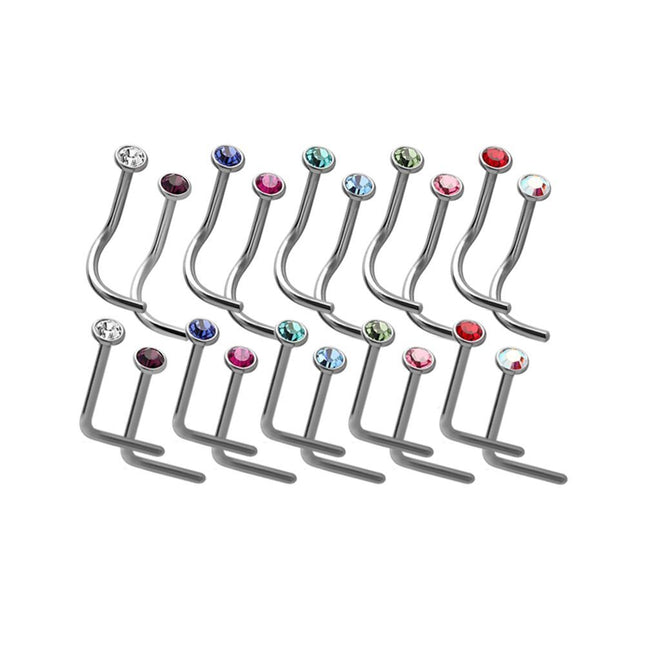 Cone Set Nose Stud