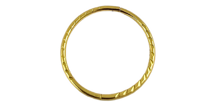 Gold Plated Twistered Sleepers