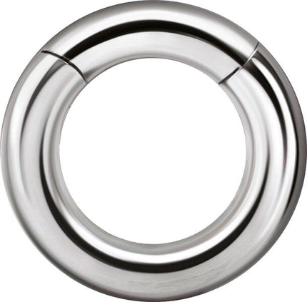 Heavy Gauge Surgical Steel Hinged Segment Ring