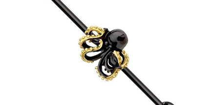 Kraken 316L surgical steel industrial barbell