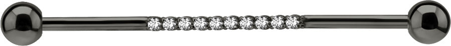 Jewel Set Industrial Bar
