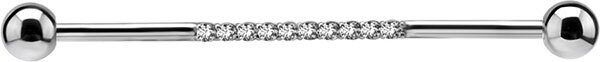 Jewel Set Industrial Bar