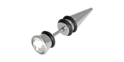 Steel Basicline Mirage Plug Jewelled Spike