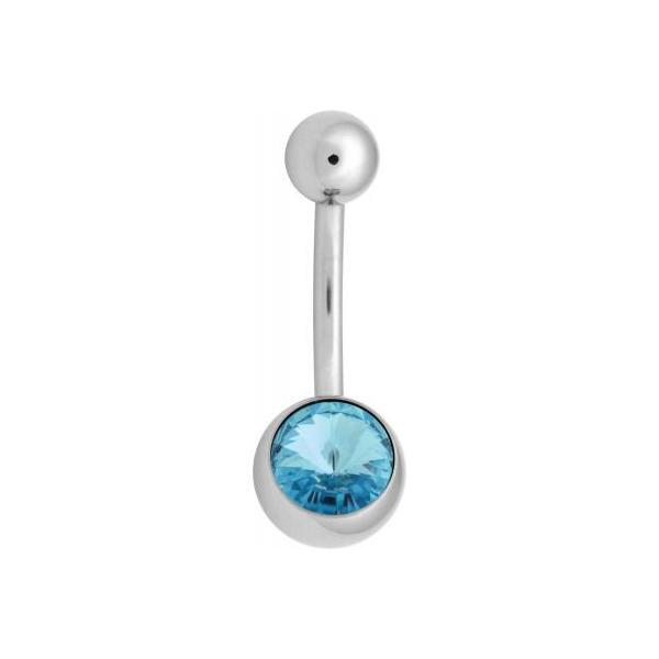 Steel Basicline Pointed Jewel Navel Bananabells