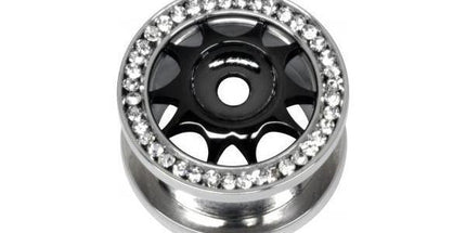 Steel Basicline Jewelled Black Wheel Tunnel