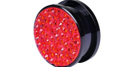 Acrylic Multi Jewelled Plug